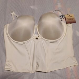 Honey Birdette Bustier - Cloud Dancer 40DDD NWT